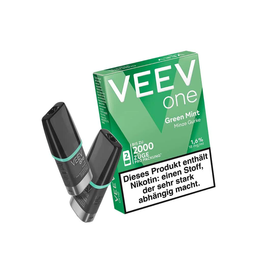 Veev One Green Mint 3 | Vapebazar Veev One Pods - Green Mint (2Er Pack)