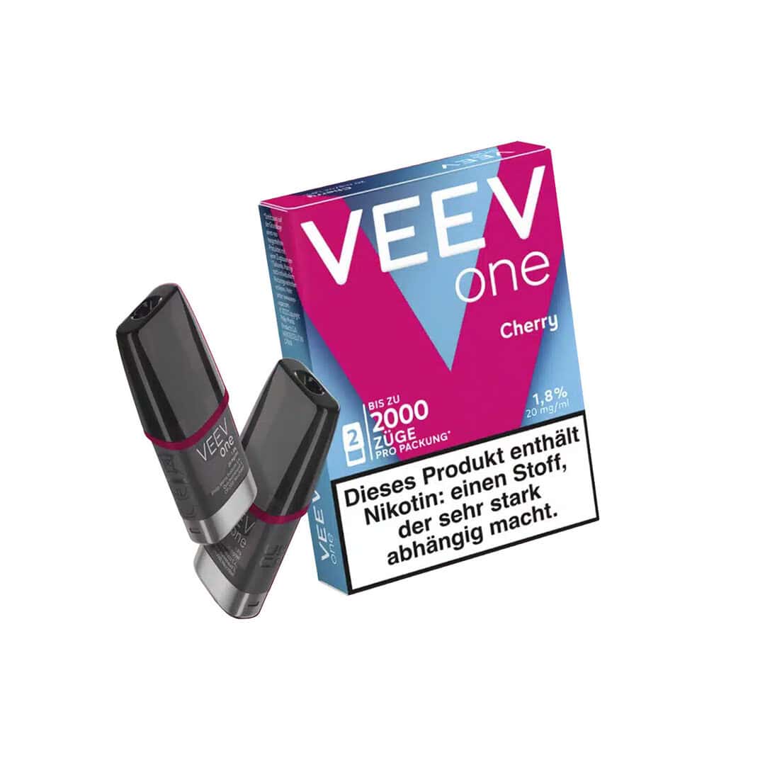 Veev One Sour Cherry 3 | Vapebazar Veev One Pods - Green Mint (2Er Pack)