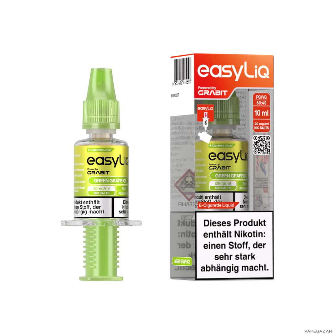 green grape ice2 Easyliq | Vapebazar Easyliq - Green Grape Ice - Vapebazar
