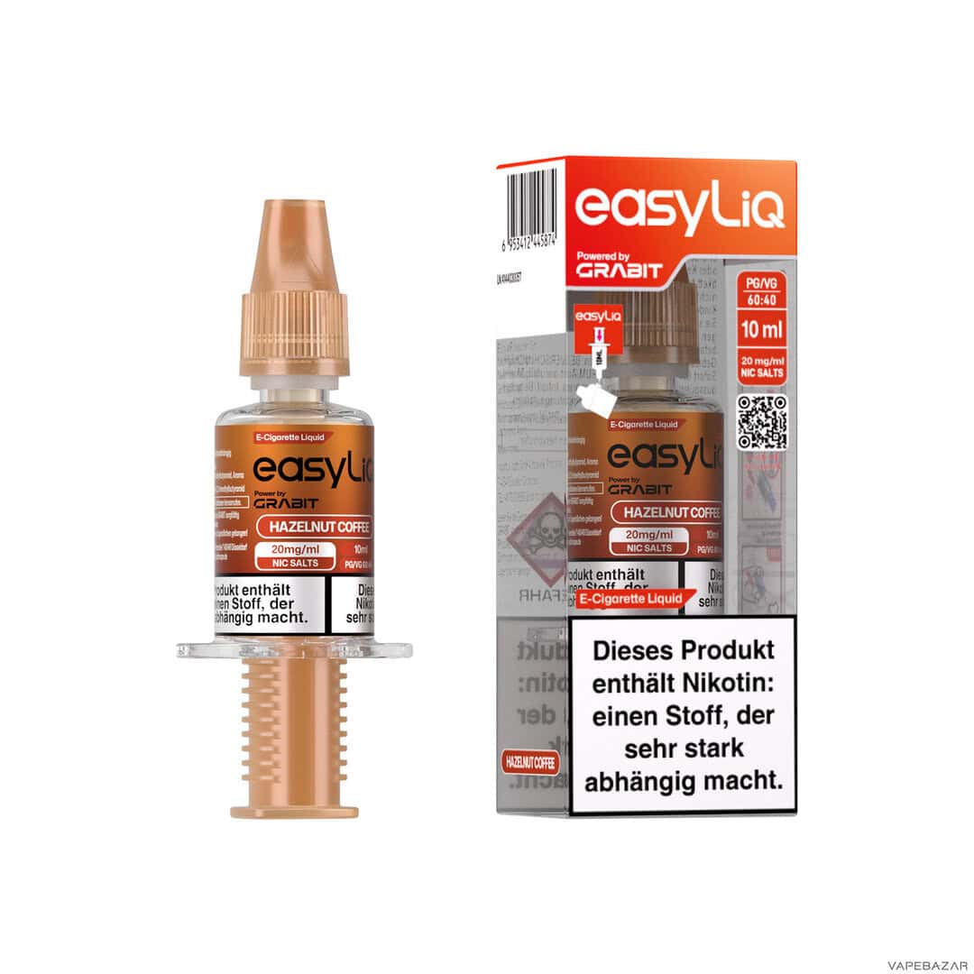 hazelnut coffee2 Easyliq | Vapebazar Easyliq - Hazelnut Coffe Liquid - Vapebazar
