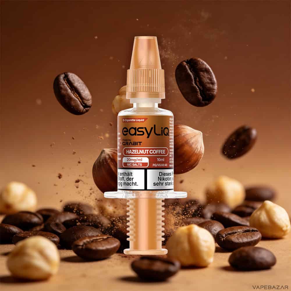 hazelnut coffee烟油瓶 Easyliq | Vapebazar Easyliq - Hazelnut Coffe Liquid - Vapebazar