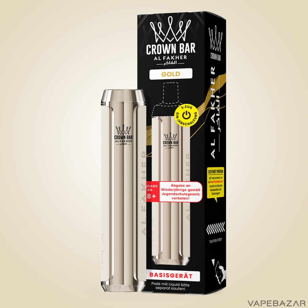 Crown Bar Al Fakher Gold 2 | Vapebazar Crown Bar Al Fakher - Gold 2