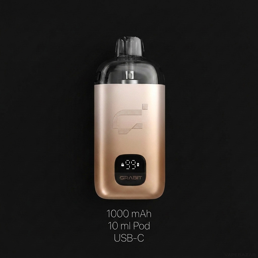 Grabit MAX Starter Kit Champagne Specs | Vapebazar Grabit Max Starter Kit – Champagne – Specs