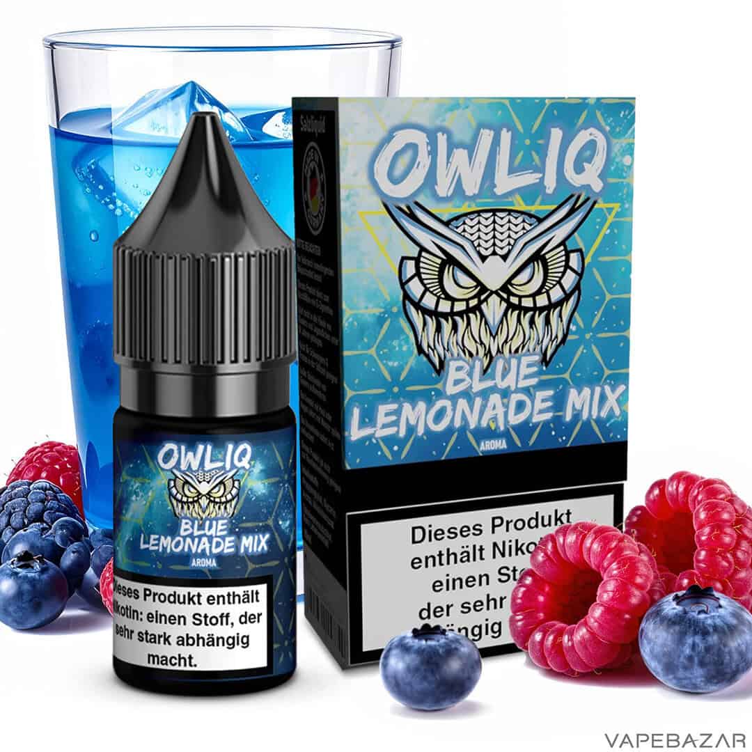 Owl Liquid Blue Lemonade Mix Vapebazar 1 | Vapebazar Owl Liquid Blue Lemonade Mix - Vapebazar