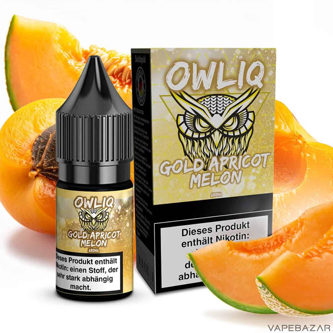 Owl Liquid Gold Apricot Melon Vapebazar 1 | Vapebazar Owl Liquid Gold Apricot Melon - Vapebazar_