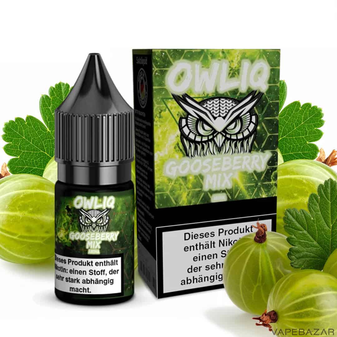 Owl Liquid Gooseberry Mix Vapebazar 1 | Vapebazar Owliq Liquid Gooseberry Mix - Vapebazar_