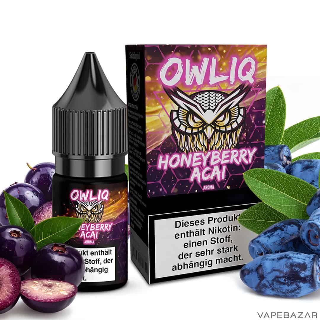 Owl Liquid Honeyberry Acai Vapebazar 1 | Vapebazar Owliq Liquid Honeyberry Acai - Vapebazar