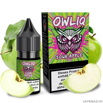 Owliq Liquid Sour Apple - Vapebazar