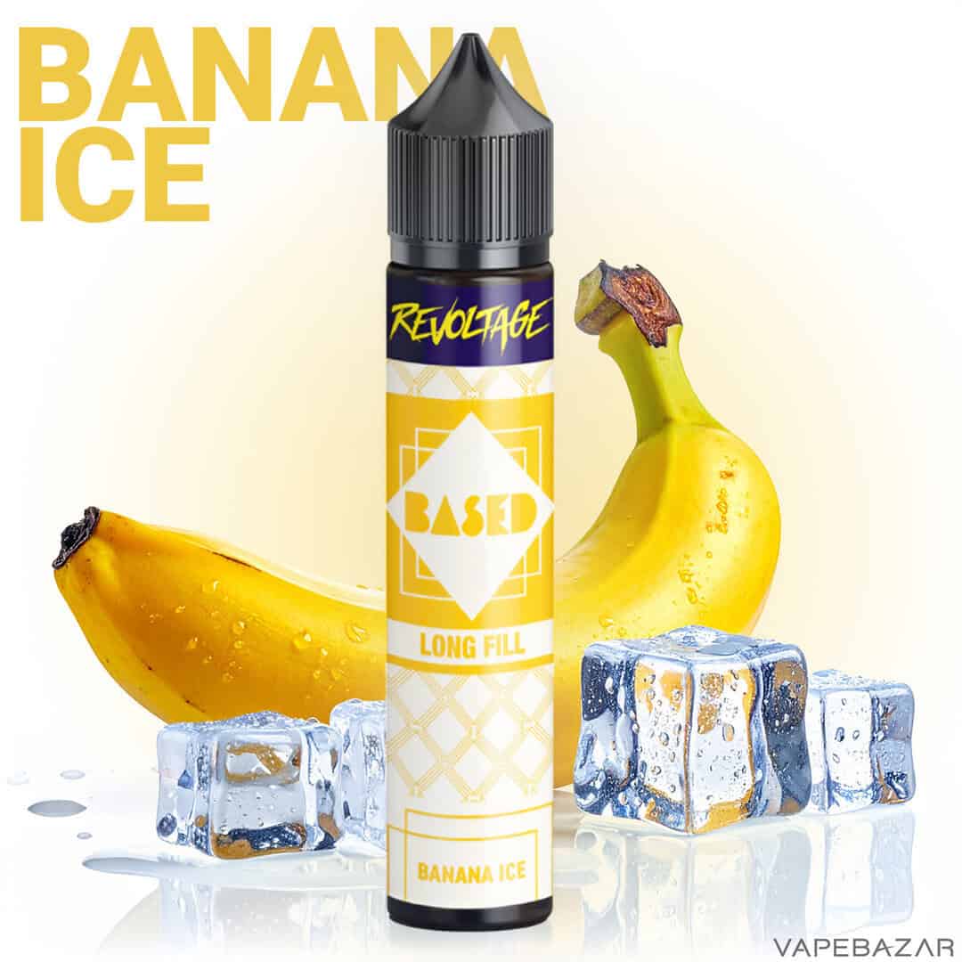 Revoltage Based Longfill Banana Ice 2 | Vapebazar Revoltage Based Longfill - Banana Ice-2