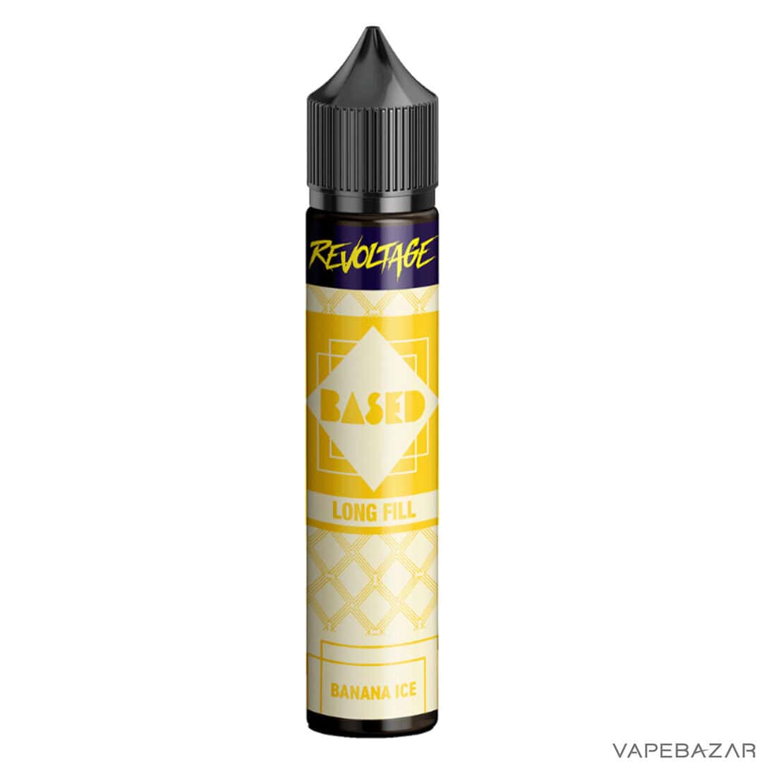 Revoltage Based Longfill Banana Ice | Vapebazar Revoltage Based Longfill