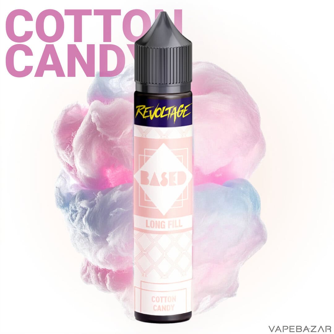 Revoltage Based Longfill Cotton Candy 2 | Vapebazar Revoltage Based Longfill - Cotton Candy-2