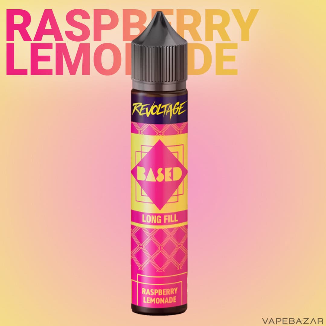 Revoltage Based Longfill Raspberry Lemonade 1 | Vapebazar Revoltage Based Longfill 5 Ml - Raspberry Lemonade