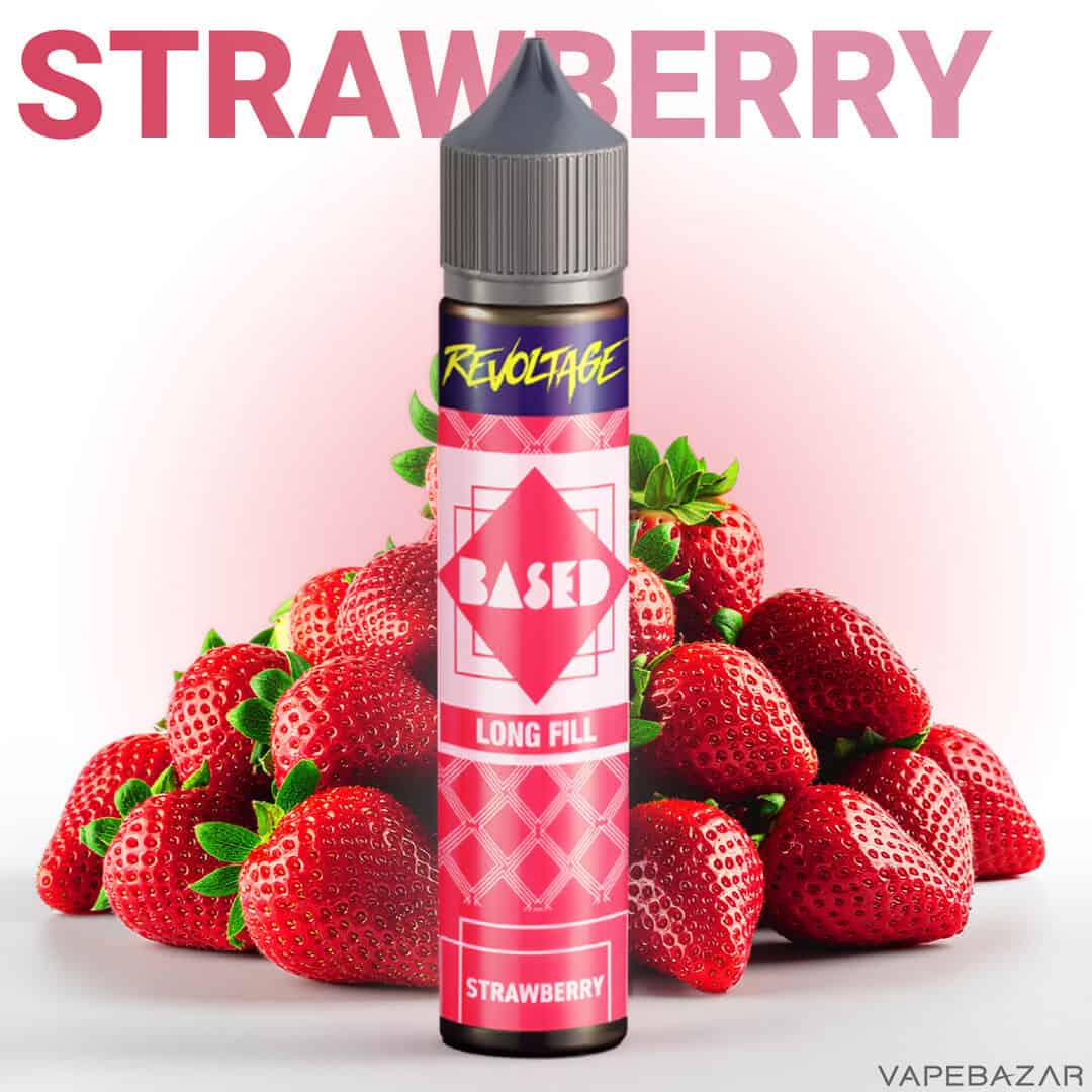 Revoltage Based Longfill Strawberry 2 | Vapebazar Revoltage Based Longfill - Strawberry-2