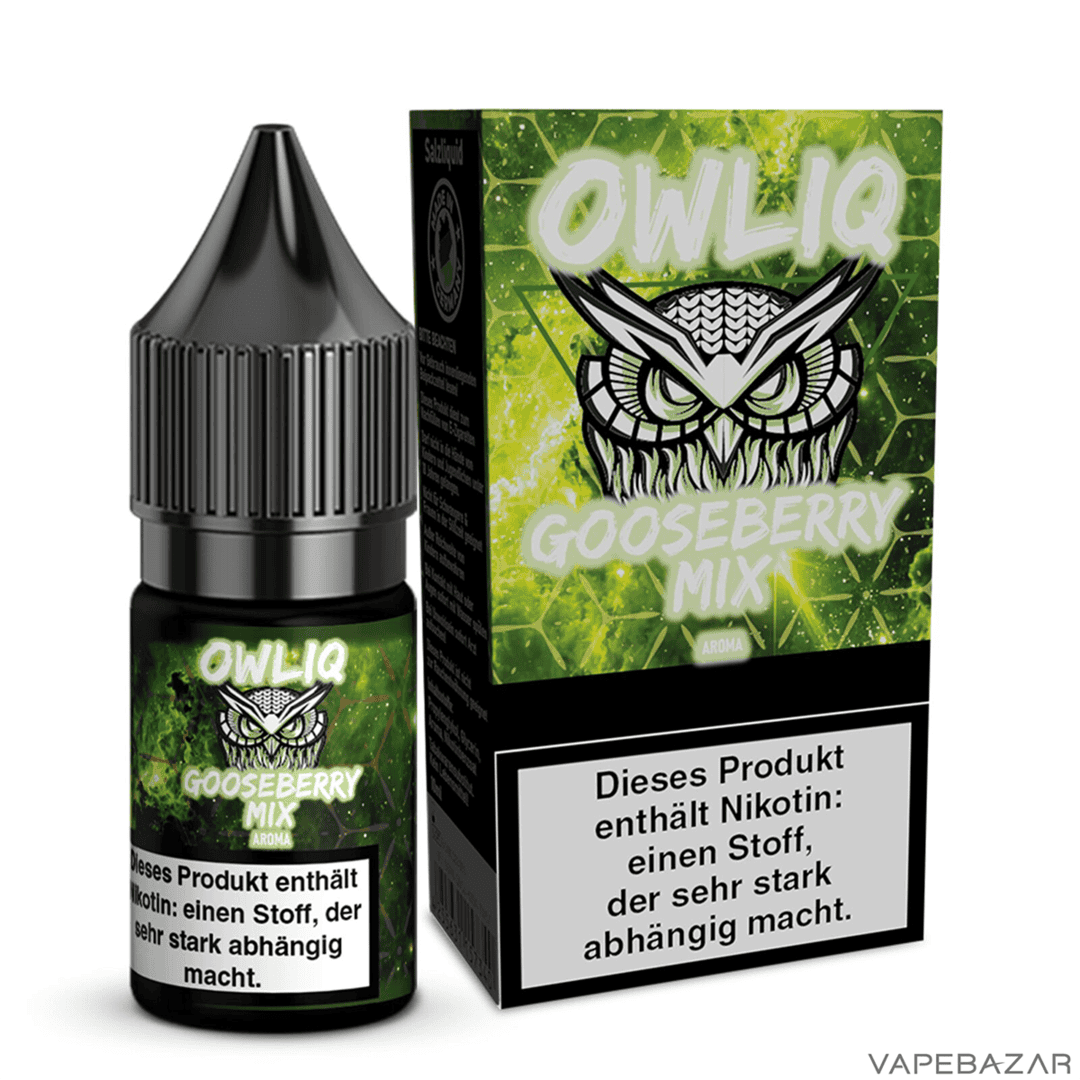 liquid gooseberry mix aroma owliq 10 ml 10 mg 1 | Vapebazar Owl Liquid Gooseberry Mix - Vapebazar_
