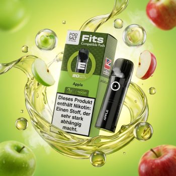 Pod Salt Fits Pods Apple 20mg/ml 3er Pack – ELFA kompatibler Prefilled Pod