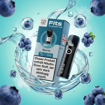 Pod Salt Fits Pods Blue Ice 20mg/ml 3er Pack – ELFA kompatibler Prefilled Pod