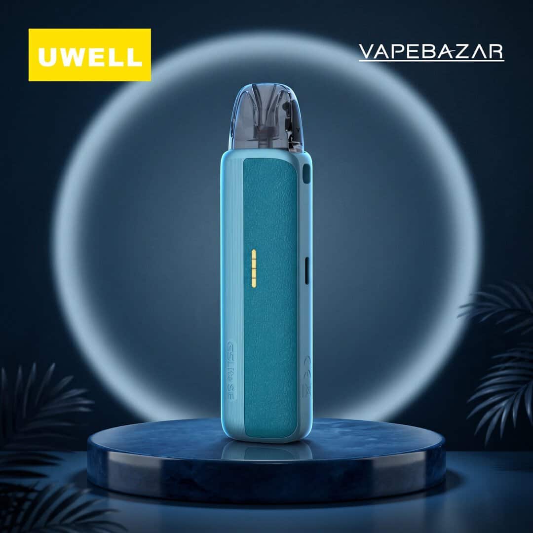 uwell caliburn g5 lite se blue leather 01 | Vapebazar Uwell Caliburn G5 Lite Se E-Zigaretten Set Blue Leather