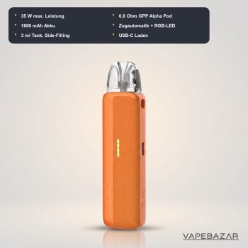 Uwell Caliburn G5 Lite SE Orange Leather technische Daten