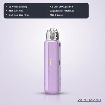 Uwell Caliburn G5 Lite SE Purple Leather technische Daten