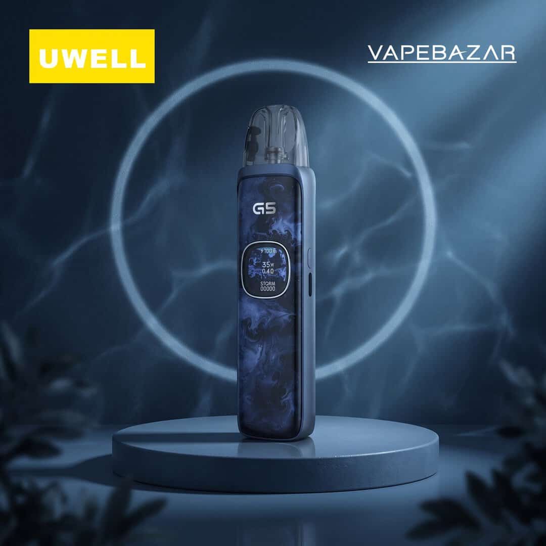 uwell caliburn g5 navy ripples 01 | Vapebazar Uwell Caliburn G5 E-Zigaretten Set Navy Ripples