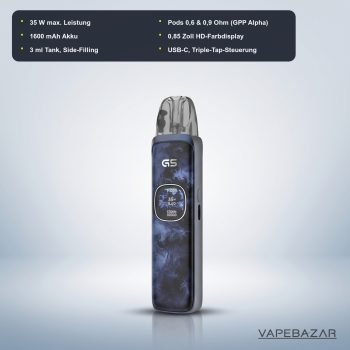 Uwell Caliburn G5 Navy Ripples – technische Daten und Specs