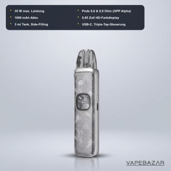 Uwell Caliburn G5 Silver Marble – technische Daten und Specs