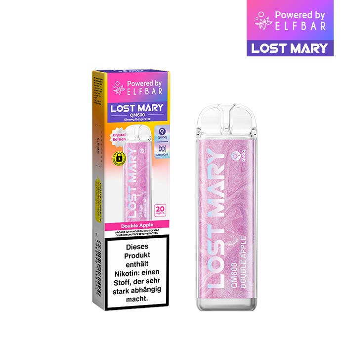 03 Double Apple | Vapebazar Elfbar Lost Mary Qm600 – Double Apple