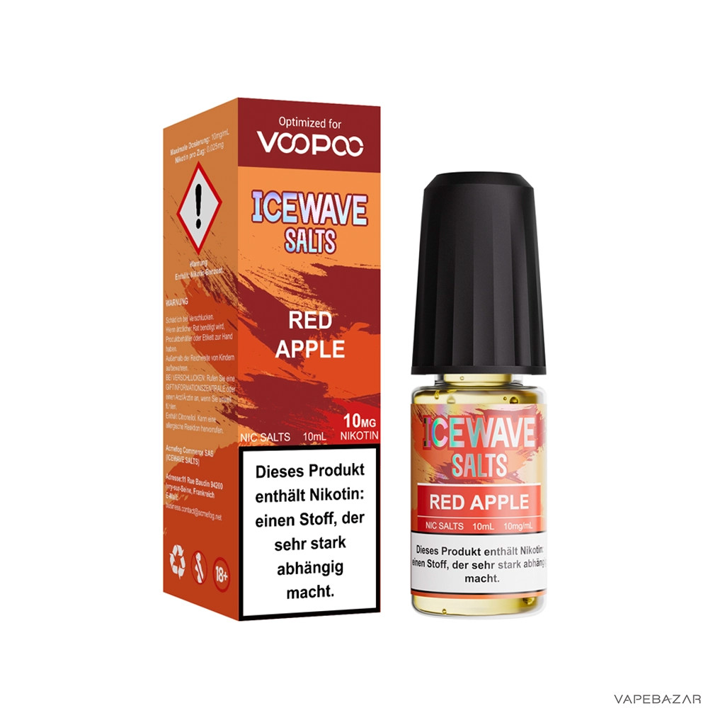 04 Icewave Red Apple | Vapebazar Icewave Salt Vapebazar