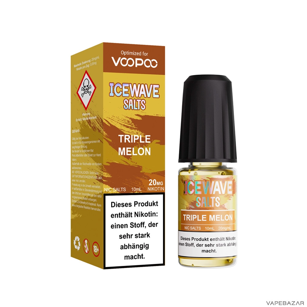 11 Icewave Triple Melon | Vapebazar Icewave Salt Vapebazar