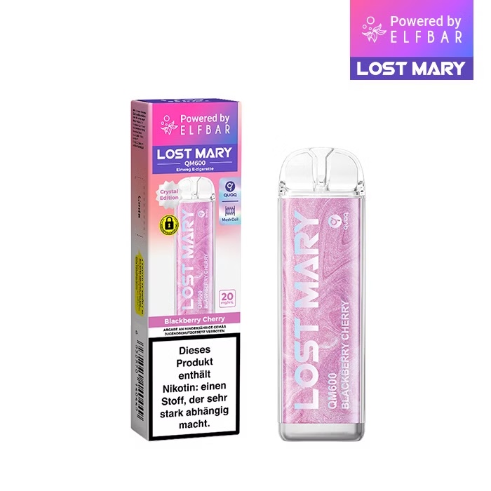 16 Blackberry Cherry | Vapebazar Elfbar Lost Mary Qm600 – Blackberry Cherry