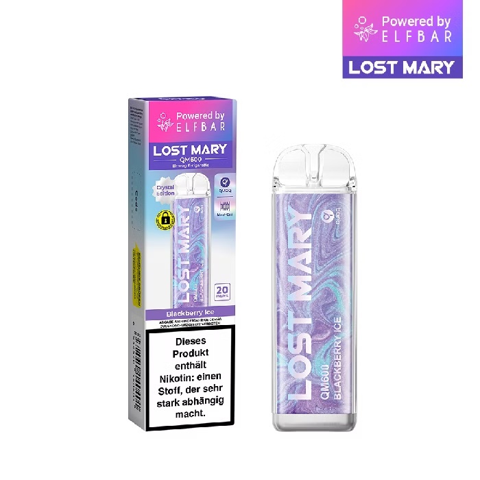 18 Blackberry Ice | Vapebazar Elfbar Lost Mary Qm600 – Blackberry Ice