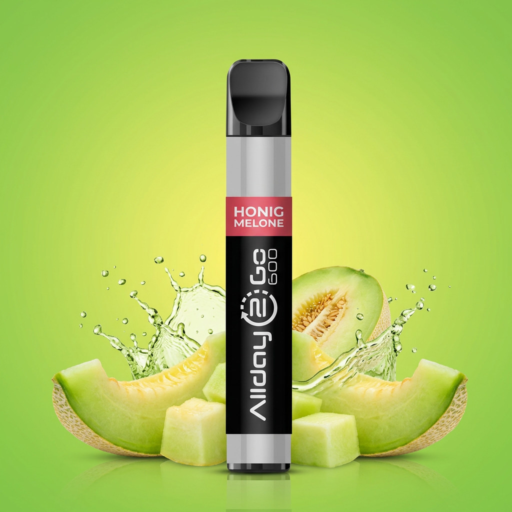 Allday2Go Honigmelone | Vapebazar Allday2Go – Honigmelone – Einweg Vape