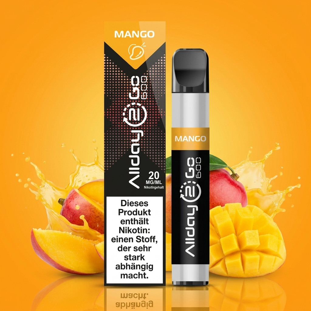 Allday2Go Mango | Vapebazar Allday2Go – Mango – Einweg Vape
