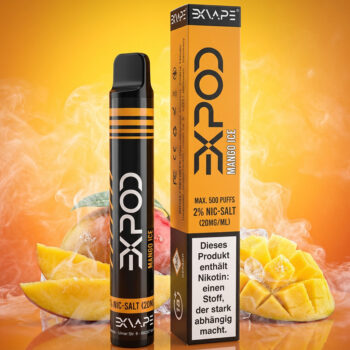 Exvape Expod – Mango Ice – Einweg Vape 20mg