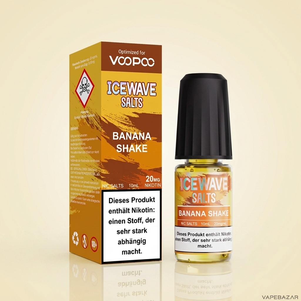 Icewave Banana Shake ohne Fruechte | Vapebazar Icewave Salt Vapebazar