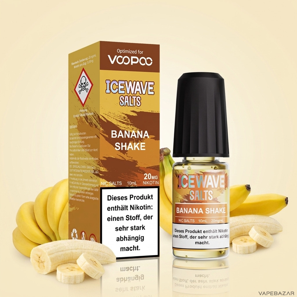 Icewave Banana Shake | Vapebazar Icewave Salt Vapebazar