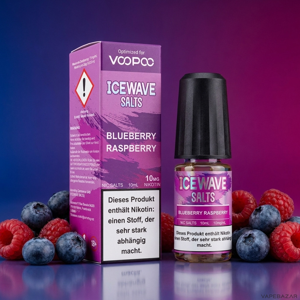 Icewave Blueberry Raspberry | Vapebazar Icewave Salt Vapebazar