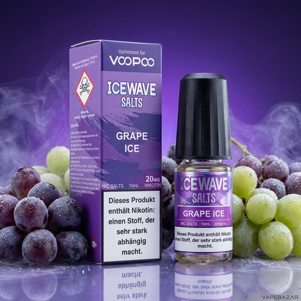 Icewave Grape Ice | Vapebazar Icewave Salt Vapebazar