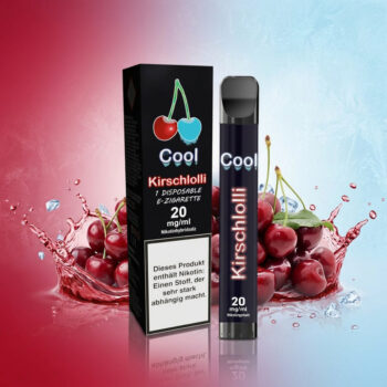 Kirschlolli Disposables – Kirschlolli Cool – Nikotinfrei Einweg Vape
