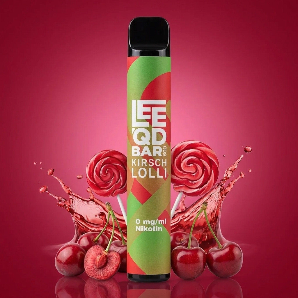 LEEQD Bar Kirschlolli | Vapebazar Leeqd Bar – Kirschlolli – Nikotinfrei