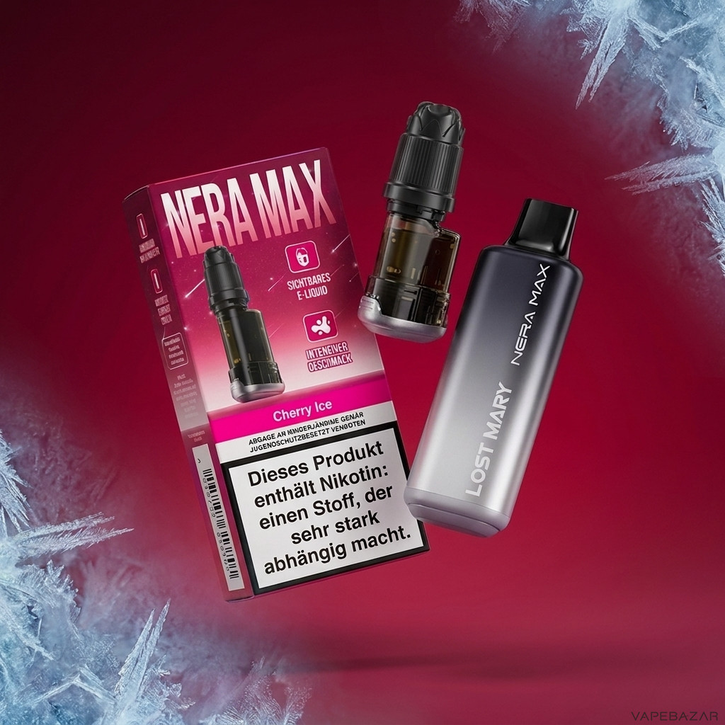 Lost Mary Nera Max Cherry Ice 2 | Vapebazar Lost Mary Nera Max Cherry Ice Vapebazar