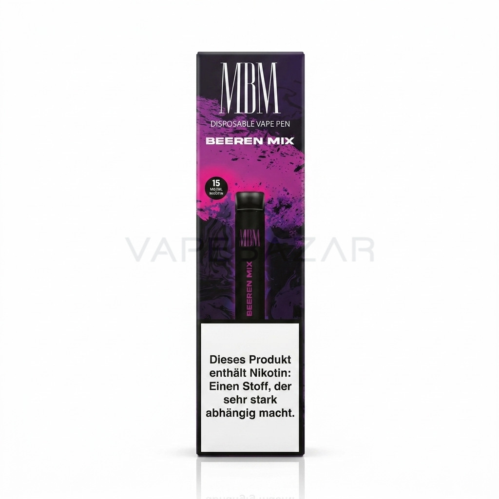 MBM Einweg Vape Beeren Mix weiss | Vapebazar Mbm Einweg Vape – Beeren Mix – Weiss