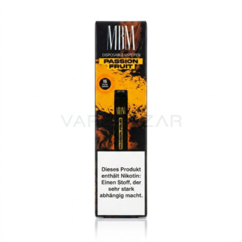 MBM Einweg Vape – Passion Fruit – weiss