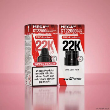 Megabar GT22000 Apple Peach Vapebazar
