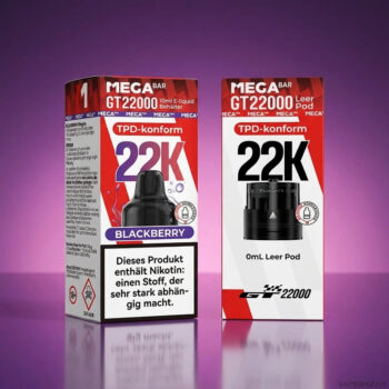 Megabar GT22000 Blackberry Vapebazar