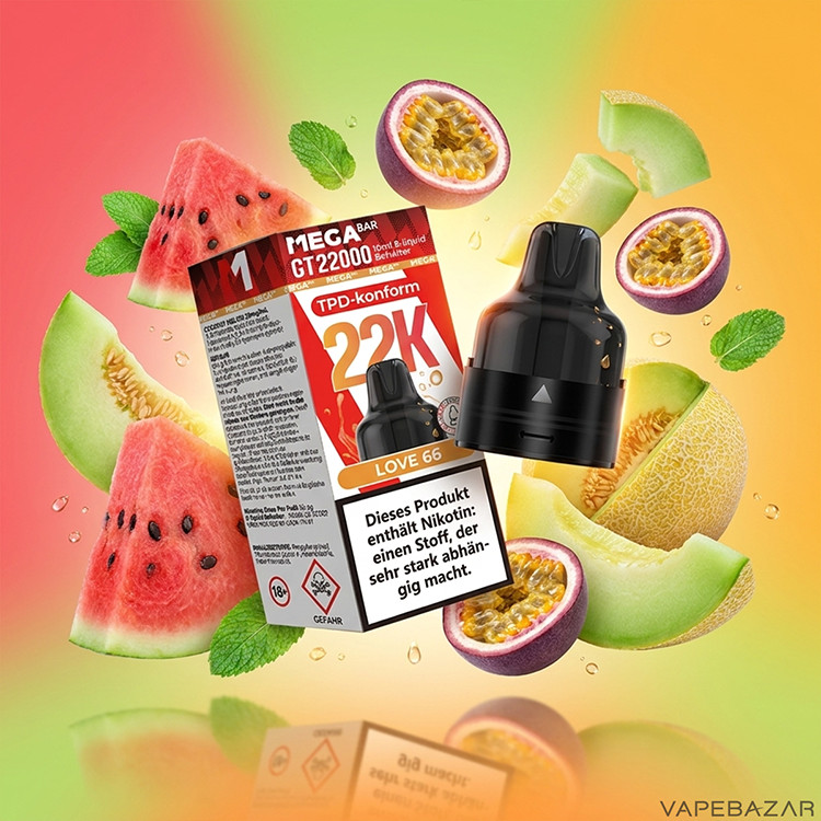 Megabar GT22000 Love 66 | Vapebazar Megabar Gt22000 - Love 66