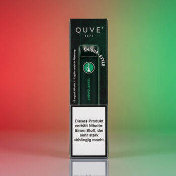 QUVE Vape – Doppelapfel – Einweg Vape