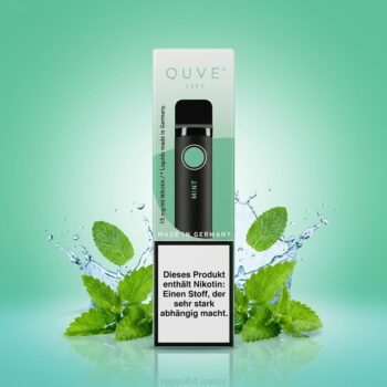 QUVE Vape – Mint – Einweg Vape