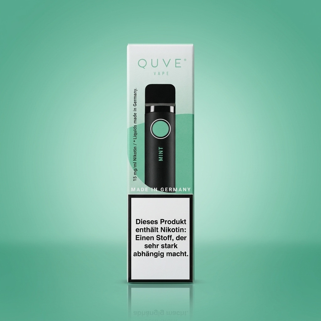 QUVE Vape Mint Zweitbild | Vapebazar Quve Vape – Mint – Einweg Vape
