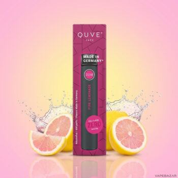 QUVE Vape – Pink Lemonade – Nikotinfrei Einweg Vape